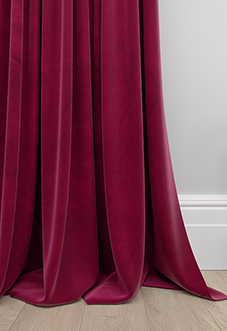 Ultra Luxe Velvet, Deep Pink - Made to Measure Curtains